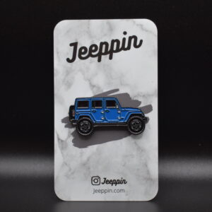 Royal Blue 4 Door Pin