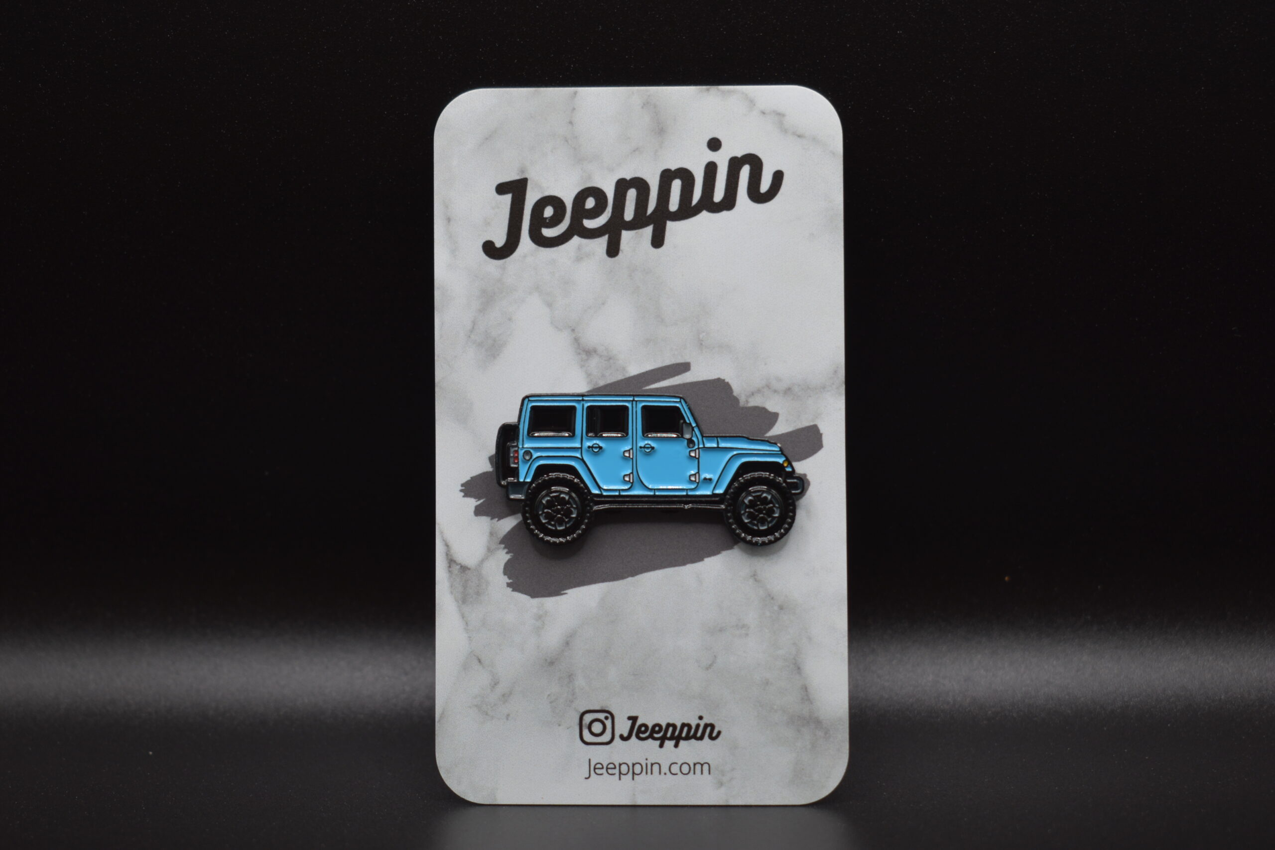 Light Blue 4 Door Pin