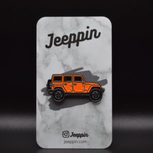 Orange 4 Door Pin