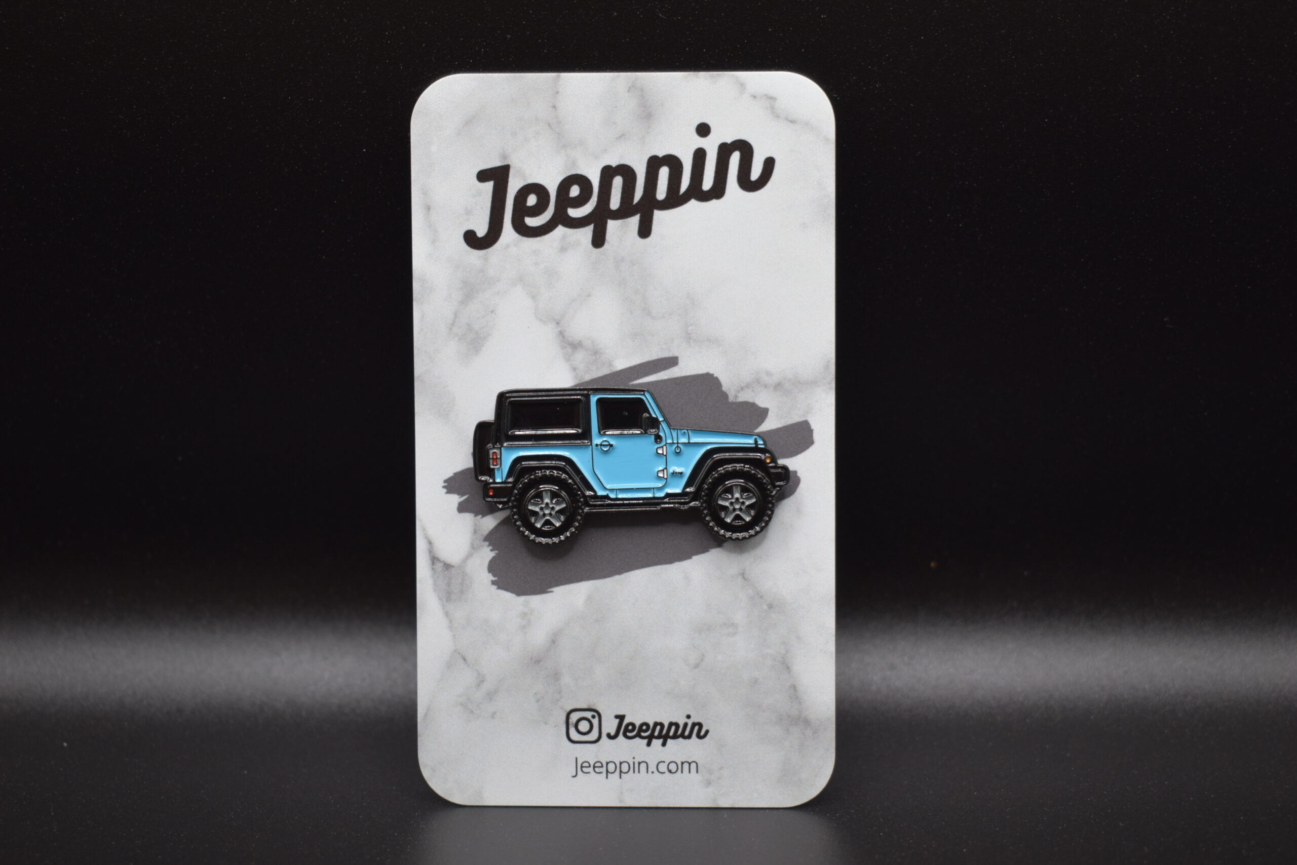 Light Blue 2 Door Pin