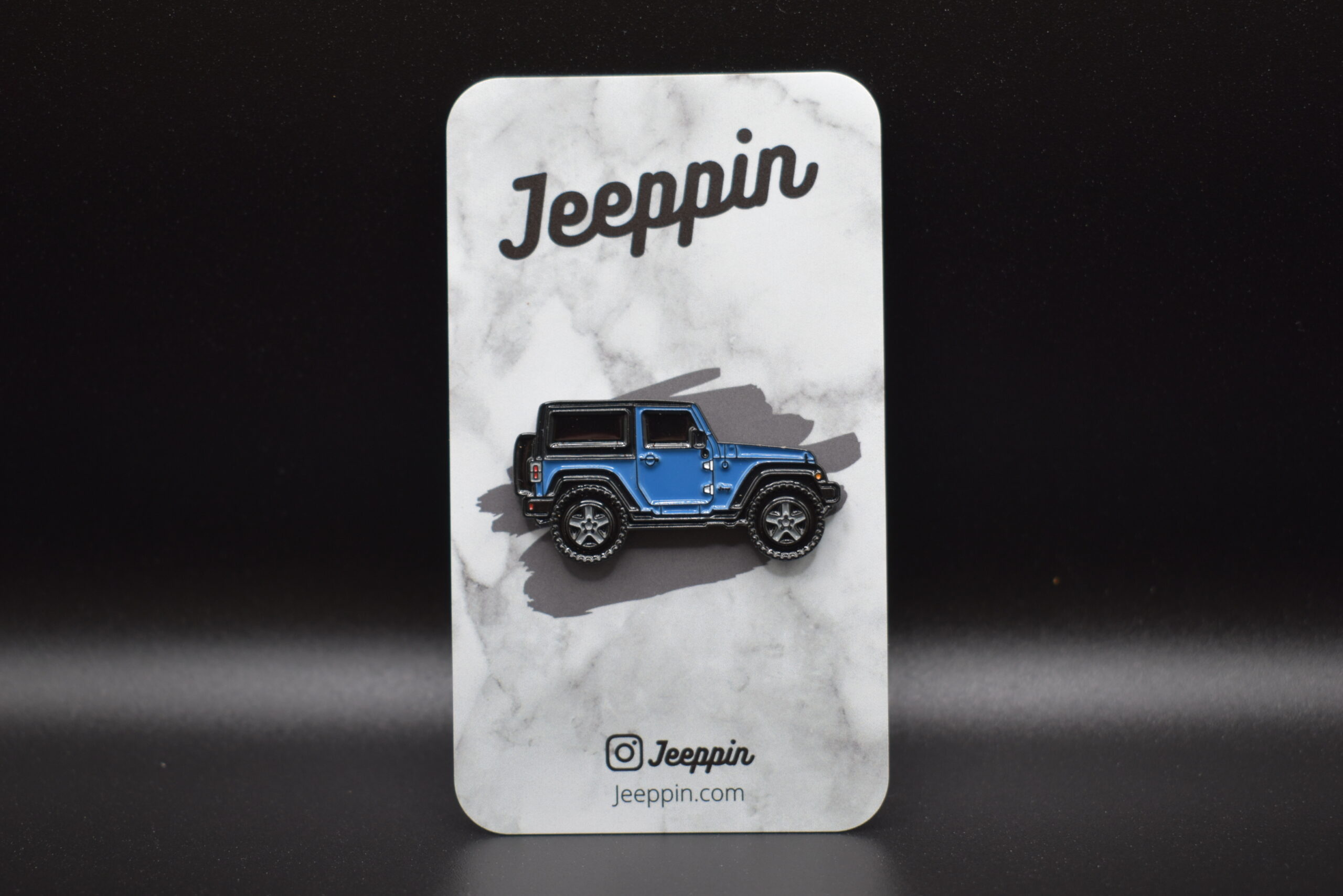 Royal Blue 2 Door Pin