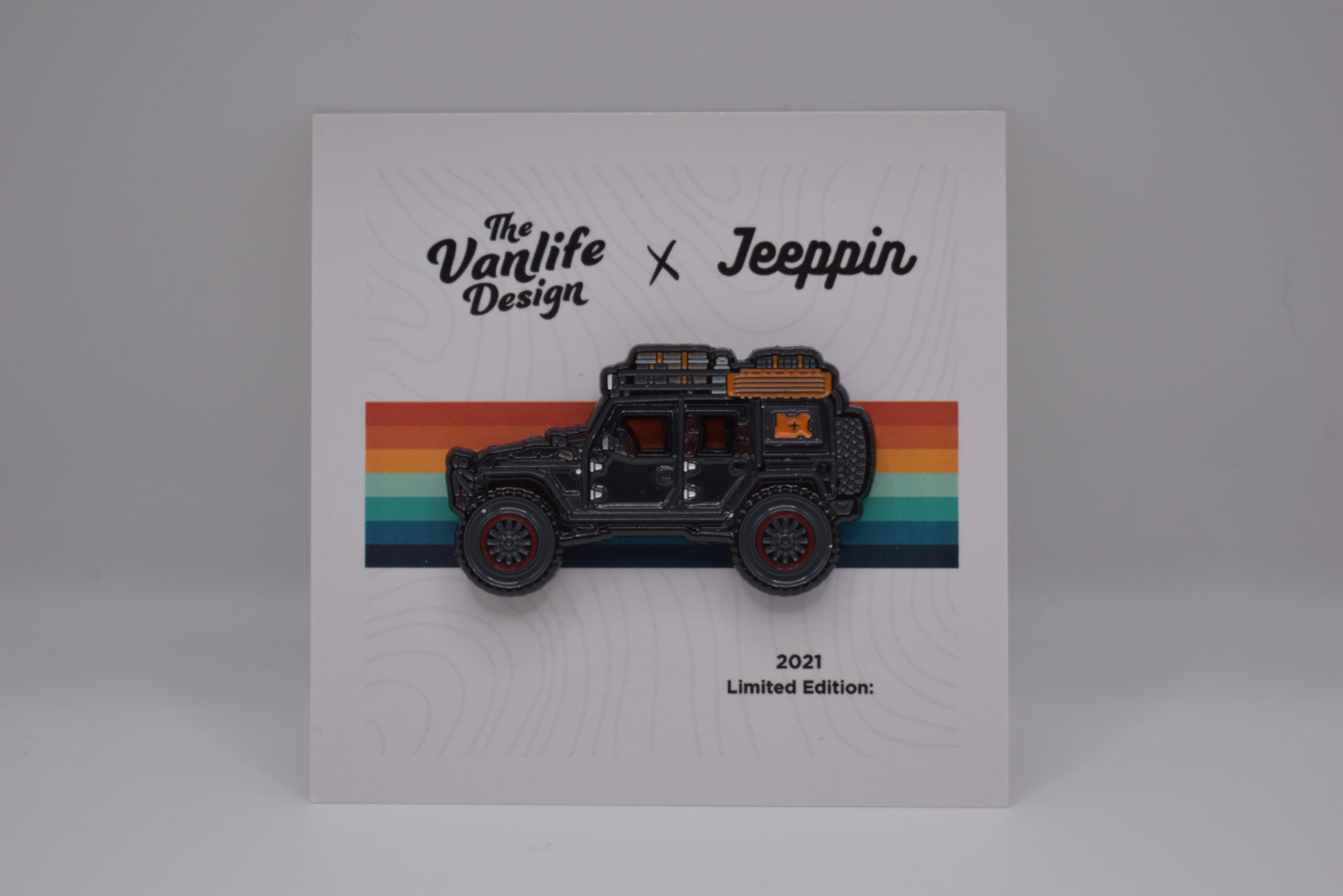 Black Vanlife Collab Pin