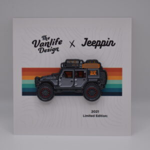 Grey Vanlife Collab Pin