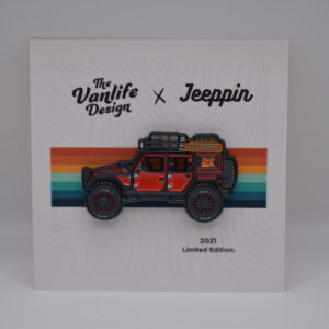 Red Vanlife Collab Pin